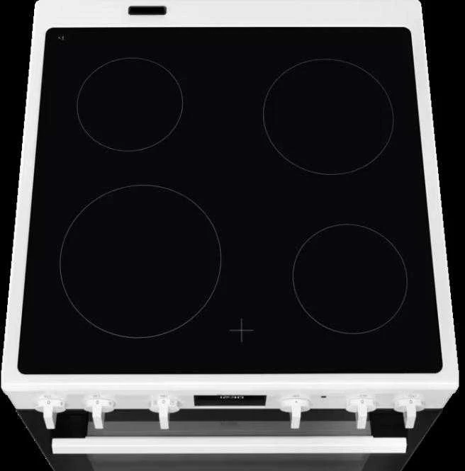 60 cm pločio baltos spalvos el keraminė viryklė Electrolux LKR64023AW