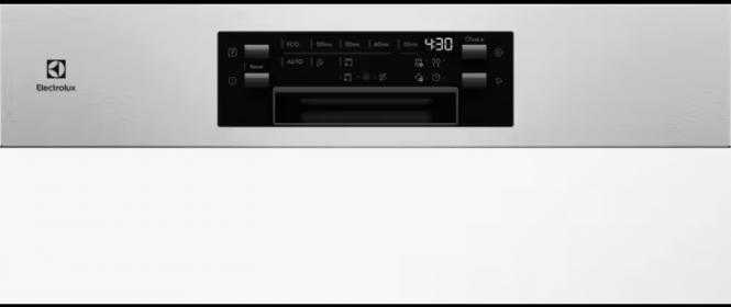 Įmontuojama indaplovė Electrolux 600 serija, SmartSelect, E62IB200SX, 60 cm