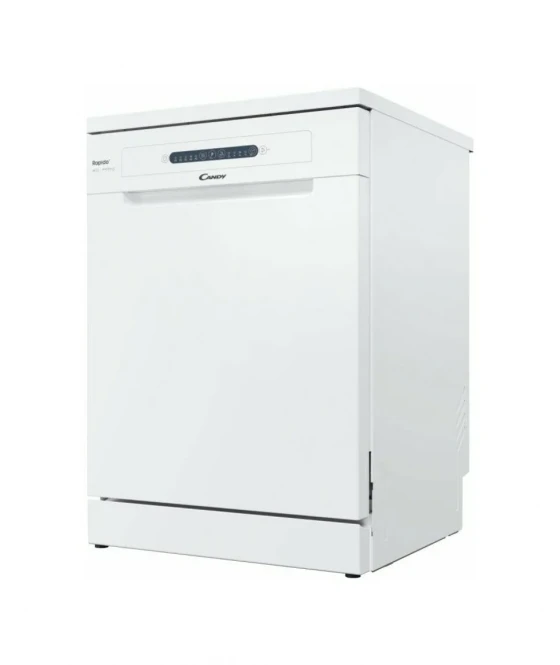 Baltos spalvos 60 cm pločio laisvai pastatoma indaplovė Candy CF 3E9E0W