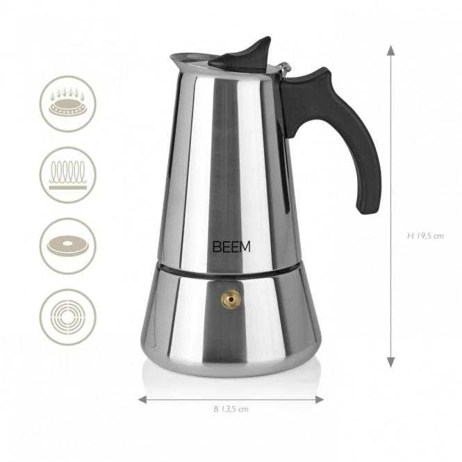 BEEM espresso kavinukas su matmenų schema