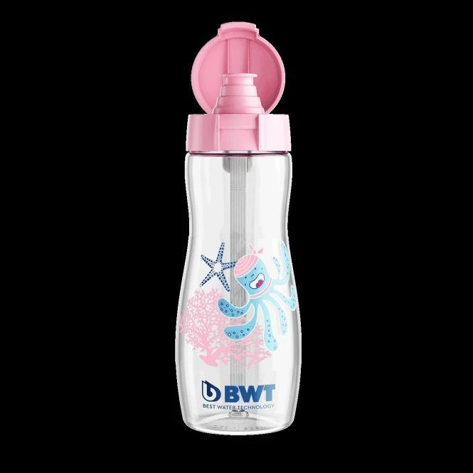 BWT vaikiška gertuvė Sport Squid rožinė 375 ml
