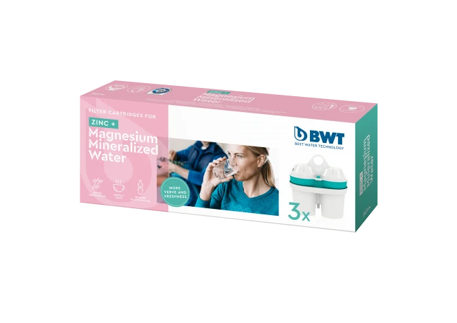 BWT vandens filtras su cinku ir magniu 3 vnt