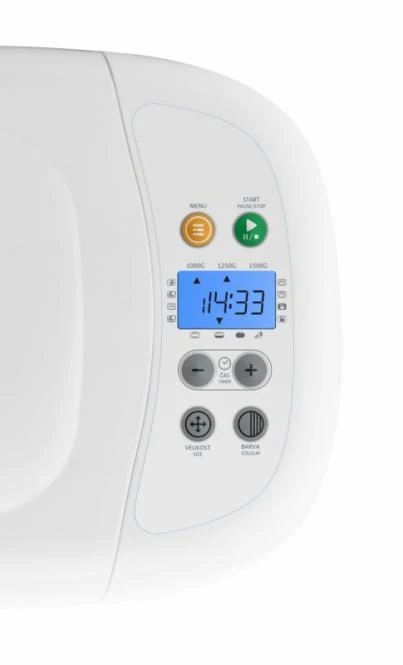 Duonkepė Namų kepyklėlė ETA Harmony II 21499020 balta