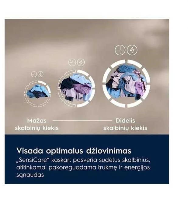Džiovyklė Electrolux EW7D283VE