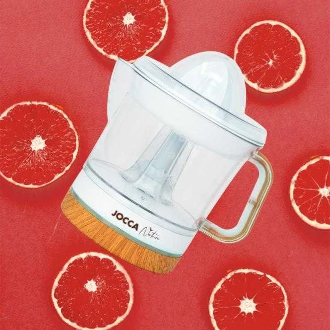 Elektrinė citrusų sulčiaspaudė Jocca 2184 0.7l balta/medžio detalės