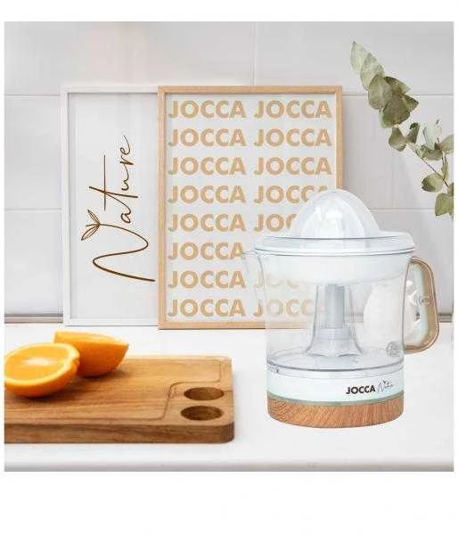 Elektrinė citrusų sulčiaspaudė Jocca 2184 0.7l balta/medžio detalės