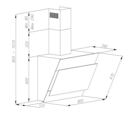 Gartraukis BREGO SMS V 80 Baltas