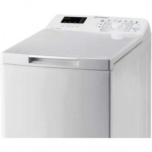 INDESIT Viršutinė skalbimo mašina BTW S60400 EU/N, C energijos klasė, 6kg, 1000 aps./min., Gylis 60 cm
