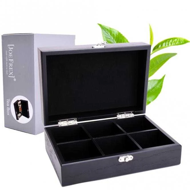 Joefrex Dėžutė arbatai Tea box 6 skyriai