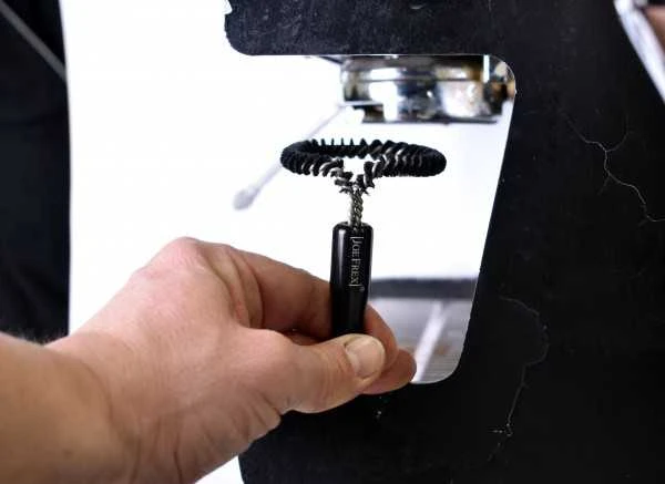 Bareq JoeFrex šepetėlis portafiltro galvai valyti Groupbrush cyrcle