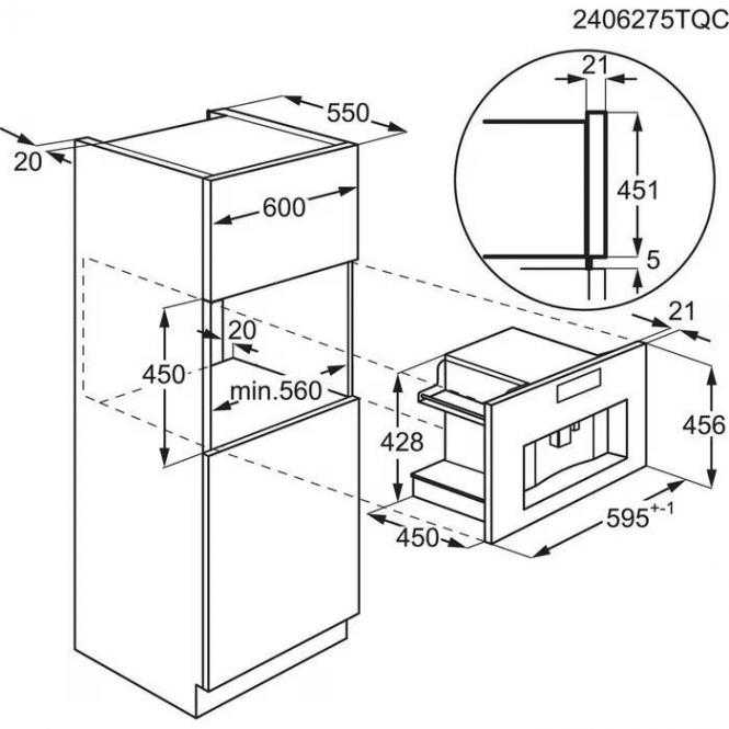 Kavos aparatas AEG TC8NK7T