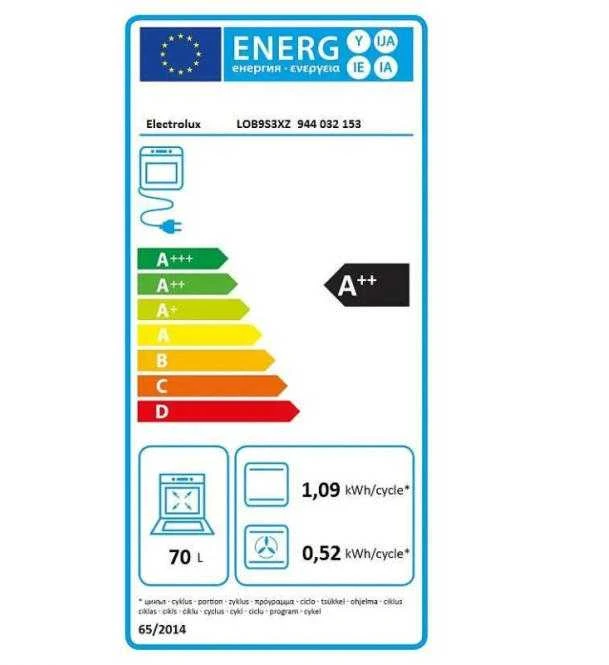 Orkaitė Electrolux LOB9S3XZ