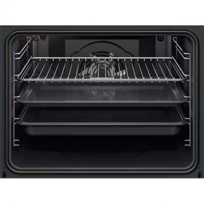 Juodos spalvos orkaitė su pirolize ir garų funkcija Electrolux LOD7P87Z