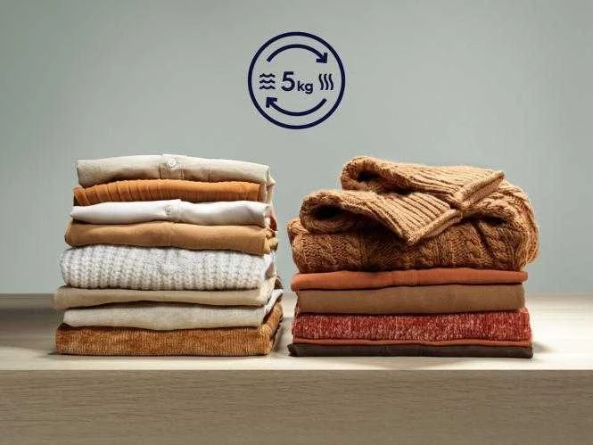 Skalbimo mašina Juodos spalvos skalbyklė su džiovinimu Electrolux EW8W261BG