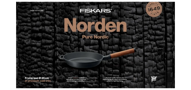 Fiskars Norden ketaus keptuvė, 26 cm