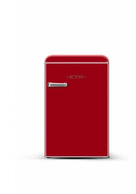 ETA | Šaldytuvas | ETA253690030E | Energy efficiency class E | Free standing | Larder | Height 90 cm | Šaldytuvas net capacity 92 L | Šaldiklis net capacity 18 L | 38 dB | Raudona