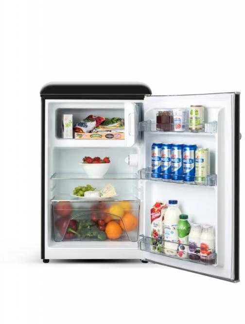 ETA | Šaldytuvas | ETA253790020E Storio | Energy efficiency class E | Free standing | Larder | Height 90 cm | Šaldytuvas net capacity 92 L | Šaldiklis net capacity 18 L | 38 dB | Juodas