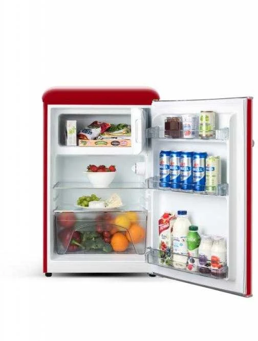 ETA | Šaldytuvas | ETA253690030E | Energy efficiency class E | Free standing | Larder | Height 90 cm | Šaldytuvas net capacity 92 L | Šaldiklis net capacity 18 L | 38 dB | Raudona