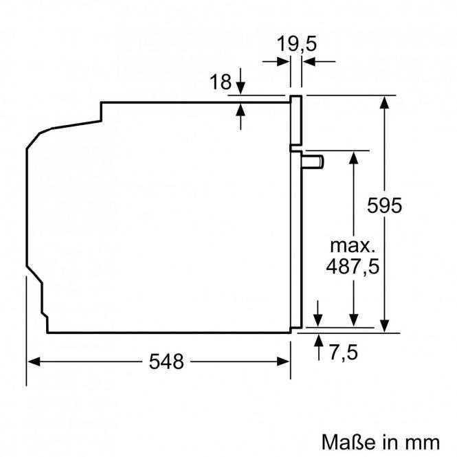 Orkaitė su pirolize Siemens HB774G1B1