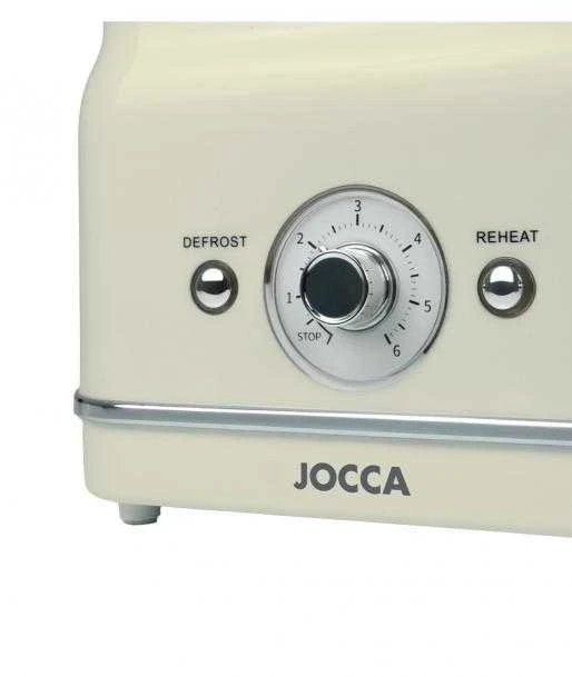 Retro stiliaus skrudintuvas Jocca 2708 kreminės spalvos