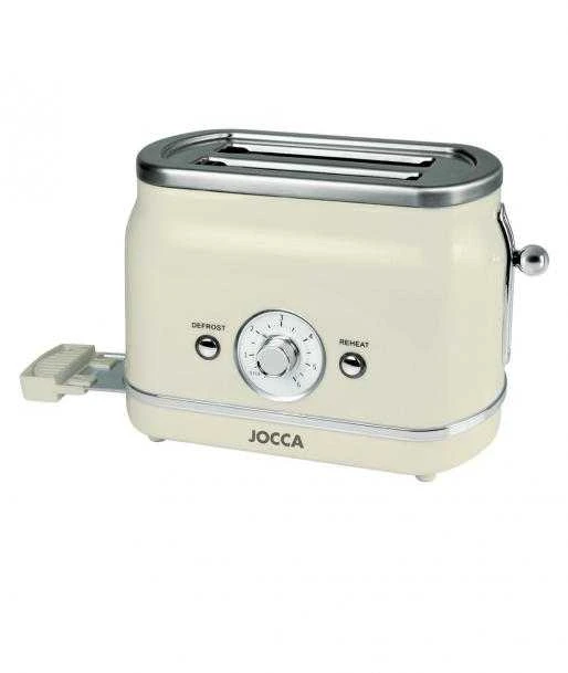 Retro stiliaus skrudintuvas Jocca 2708 kreminės spalvos