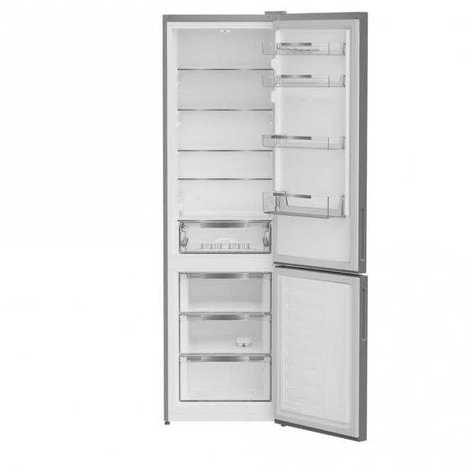 INDESIT Šaldytuvas | INKS 1401 S4E1 | Energy efficiency class E | Free standing | Combi | Height 202.5 cm | Šaldytuvas net capacity 266 L | Šaldiklis net capacity 120 L | 38 dB | Sidabrinis
