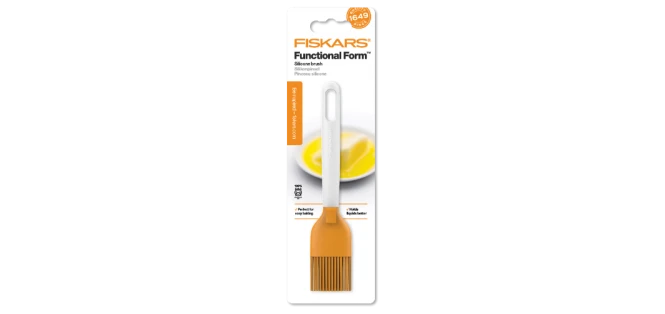 Fiskars Functional Form Silicone brush Baltas, oranžinis