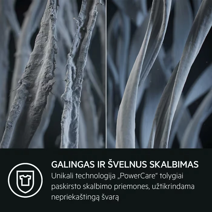 Skalbimo mašina AEG LFR83844VE, 8 kg, baltos spalvos
