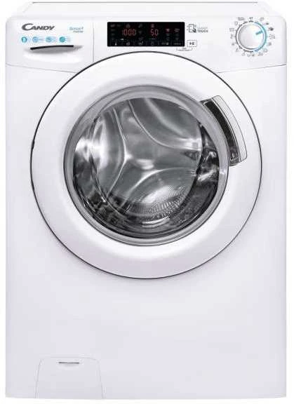Candy Skalbimo mašina | CS 128TXME/1-S | Energy efficiency class A | Front loading | Skalbimo talpa 8kg | 1200 RPM | Gylis 53 cm | Plotis 60 cm | LCD | Baltas