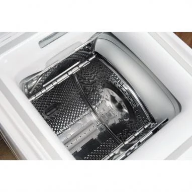 INDESIT Viršutinė skalbimo mašina BTW S60400 EU/N, C energijos klasė, 6kg, 1000 aps./min., Gylis 60 cm