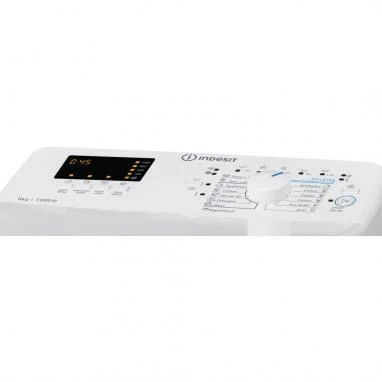 INDESIT Viršutinė skalbimo mašina BTW S60400 EU/N, C energijos klasė, 6kg, 1000 aps./min., Gylis 60 cm