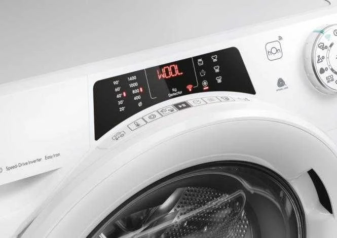 Candy Skalbimo mašina with Dryer | ROW 4854DWMT/1-S | Energy efficiency class A/D | Front loading | Skalbimo talpa 8kg | 1400 RPM | Gylis 53 cm | Plotis 60 cm | Ekranas | TFT | Drying system | Drying capacity 5kg | Steam function | Wi-Fi | Baltas