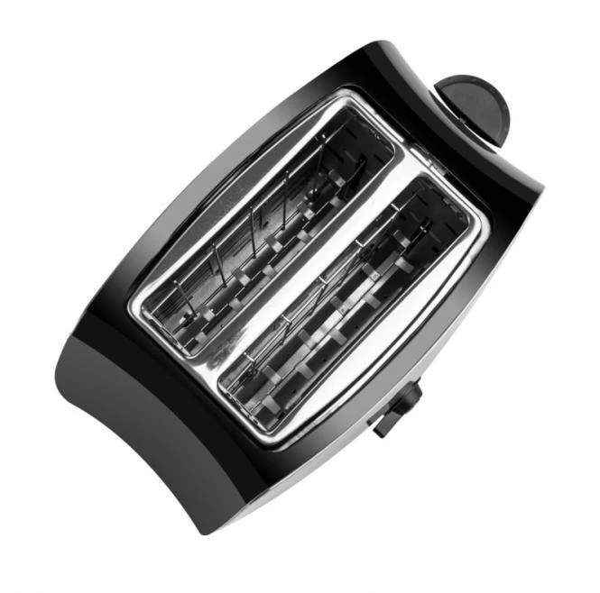 Skrudintuvas ETA | Toaster | ETA216690000 | Power 800 W | Number of slots 2 | Housing material Nerūdijantis plienas, plastikas | Juodas / Stainless Steel