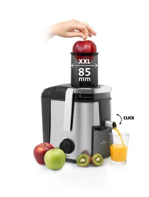 Virtuvinės svarstyklės ETA | Juicer | Fresher II ETA503290000 | Type Centrifugal | Sidabrinis/Juodas | 800 W | Greičių skaičius 2 | 19000 RPM