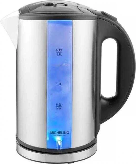 Virdulys Michelino 74320 1.7l ner plieno/juodas