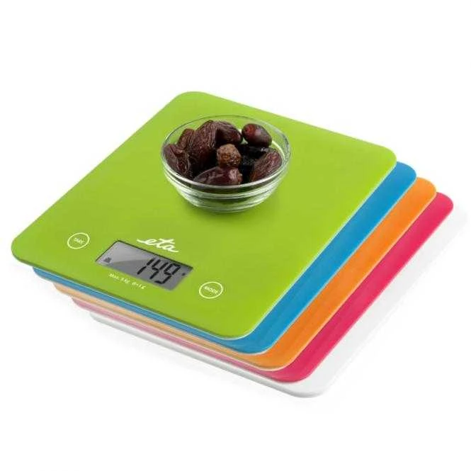 ETA | Virtuvinės svarstyklės | Lori ETA277790000 | Maksimalus svoris (talpa) 5kg | Graduacija 1 g | Ekrano tipo LCD | Baltas