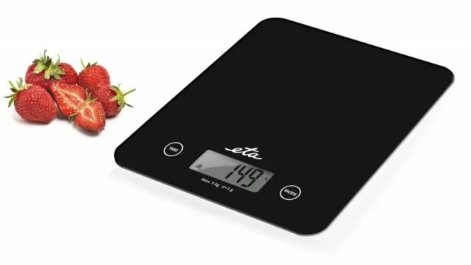 Virtuvinės svarstyklės ETA | Virtuvės svarstyklės | Sunkvežimis ETA277790050 | Maksimalus svoris (talpa) 5kg | Graduacija 1 g | LCD tipo ekranai | Judėja