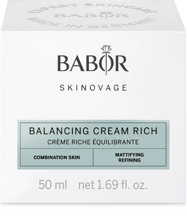 Babor Skinovage Balancing Creminis Rich kreminis kremas, 50 ml
