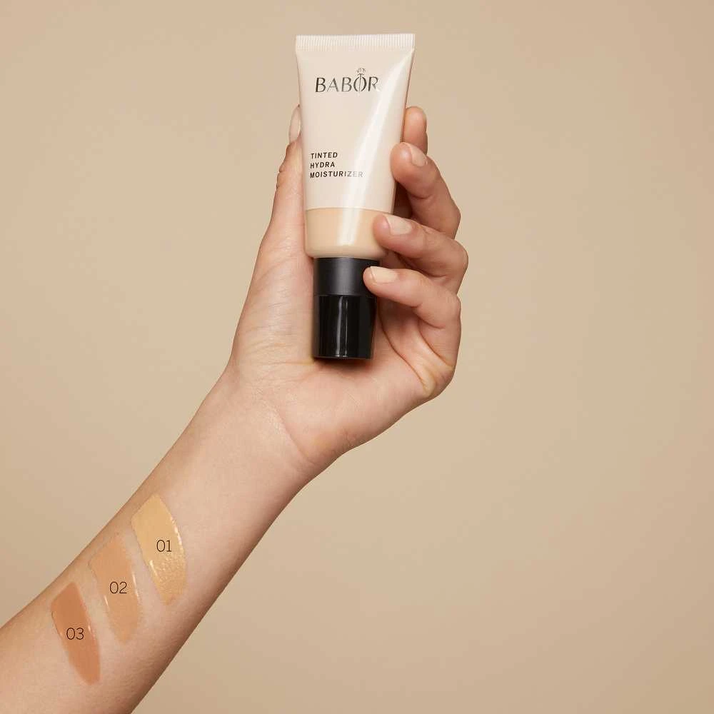 BABOR Drėkinanti pudra Tinted Hydra Moisturizer 01 Ivory