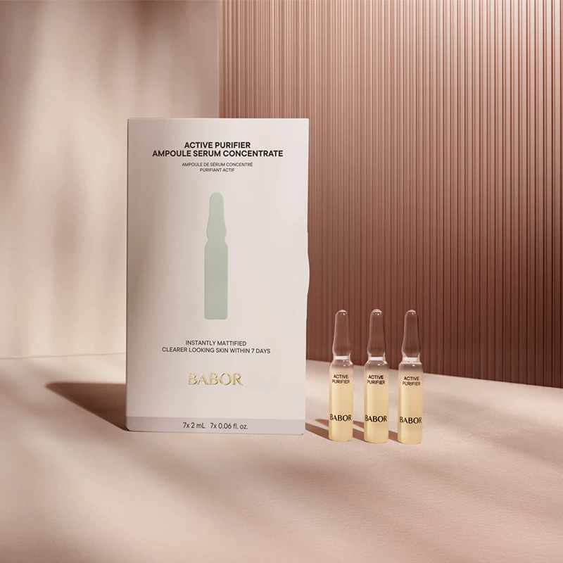 Babor Active Purifyier Ampoule Serum Concentrate Set, 14 ml