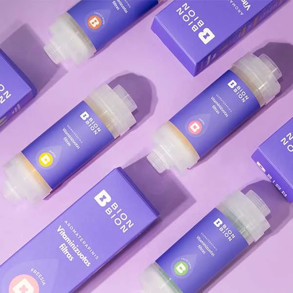 BIONBION Vitaminizuotas mangų kvapo vandens filtras