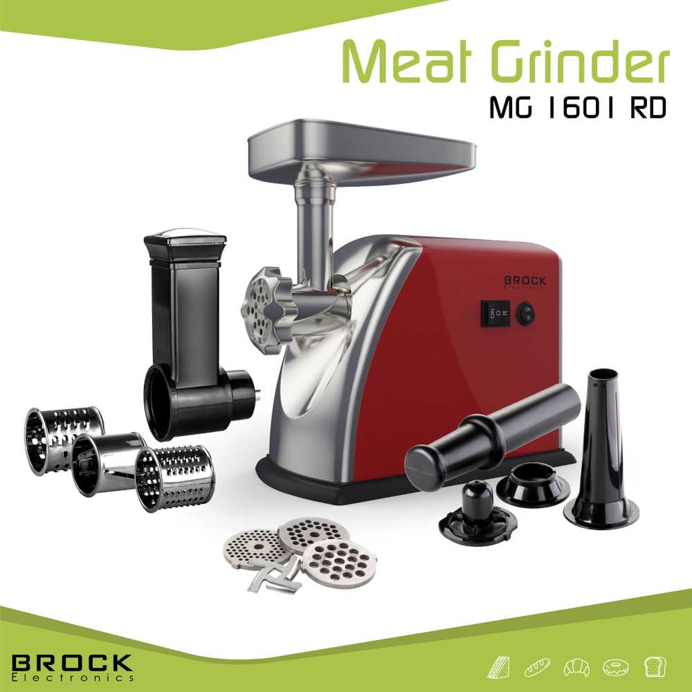MG 1601 RD BROCK Mėsmalė su priedais