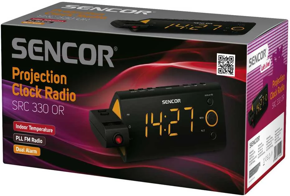 Sencor SRC 330OR laikrodis su radija