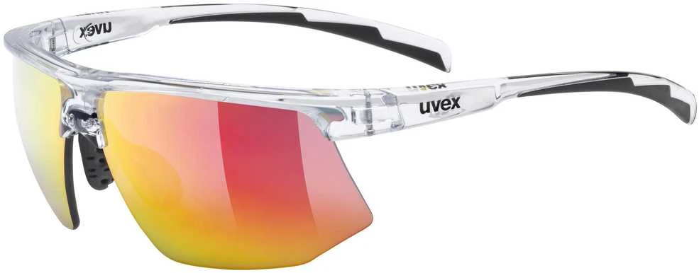 Akiniai Uvex aerios clear / mirror red