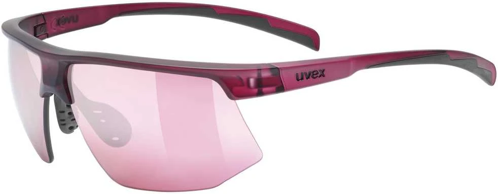 Akiniai Uvex aerios cranberry matt / mirror rose