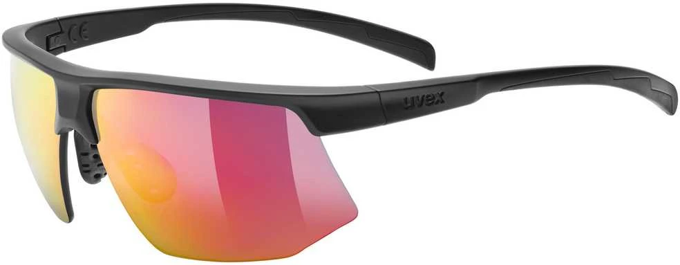 Akiniai Uvex aerios juodas matt / mirror red
