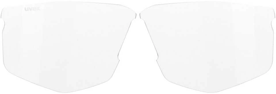 Akiniai Uvex axos set baltas matt / mirror sidabrinis