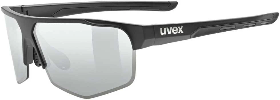Akiniai Uvex axos set juodas matt / mirror sidabrinis