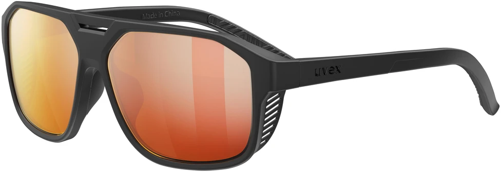 Akiniai Uvex cosmic L juodas matt / mirror pink