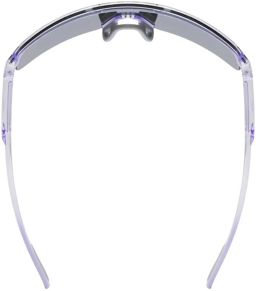 Akiniai Uvex dyrt clear violetinė / mirror red